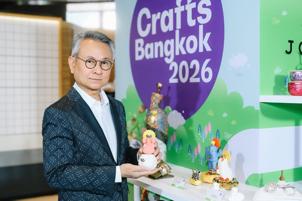 SACIT จัดเต็มงานคราฟต์ไทยร่วมสมัย ครบวงจร ที่ “Crafts Bangkok 2026”