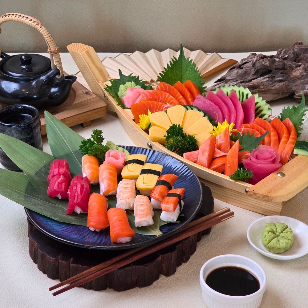 บุฟเฟต์อาหารญี่ปุ่น “เอโดะ” โรงแรมอัศวิน แกรนด์ คอนเวนชั่น