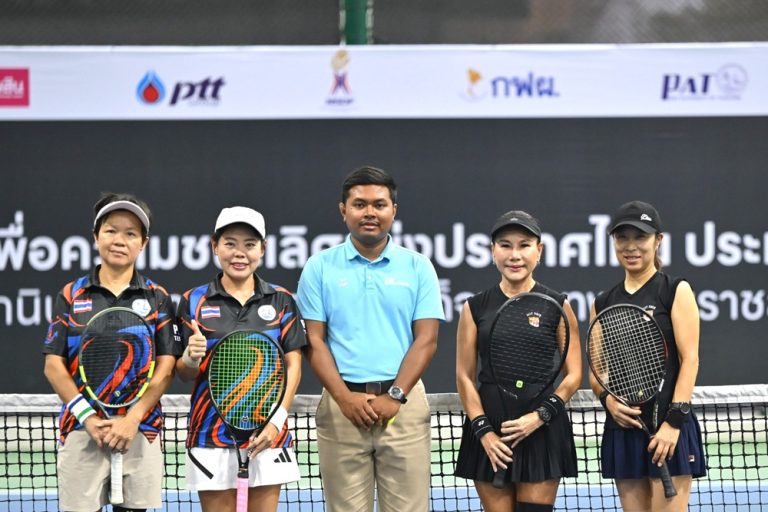 สมาคมกีฬาเทนนิสสูงอายุไทย สร้างปรากฏการณ์ครั้งประวัติศาสตร์ “ศึกเทนนิสสูงอายุประเภททีม ชิงแชมป์ประเทศไทย 2569” ทีมเข้าร่วมสูงสุดเป็นประวัติการณ์ ตอกย้ำความนิยมกีฬาเทนนิสในทุกช่วงวัย