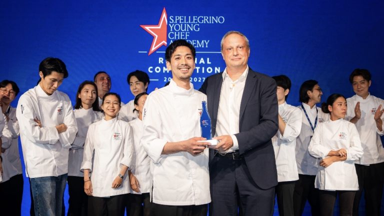 Isamu Sakaguchi wins the S.Pellegrino Young Chef Academy Asia Regional Final in Bangkok